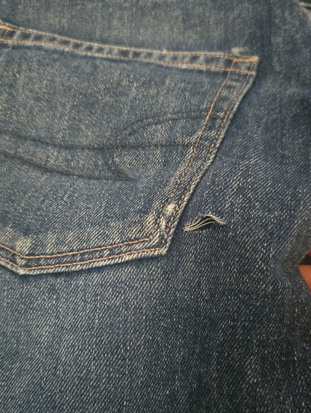 NWT! American Eagle, Relaxed Mom Jean On Dark Dreams, Multiple Sizes- NEW! - Picture 16 of 16
